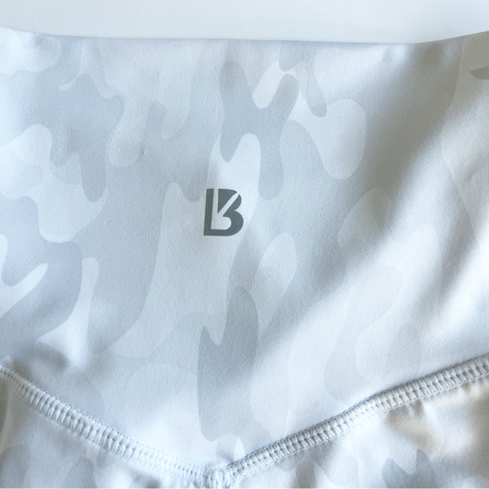 BuffBunny Collection Limitless Camo Biker Shorts View 4
